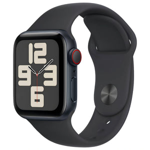 Brand New and Refurbished Apple watch se 2nd generation cellular Black aluminium case Black sport band