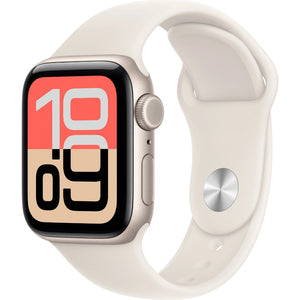 Brand New & Refurbished Apple Watch SE 3rd Generation Starlight Aluminium Case Starlight Sport Band GPS