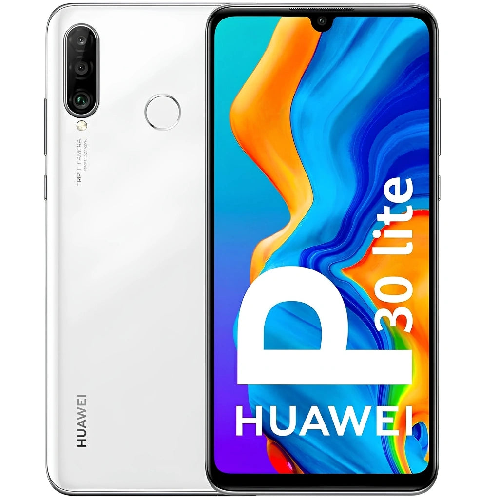 Refurbished Huawei P30 Lite Pearl White