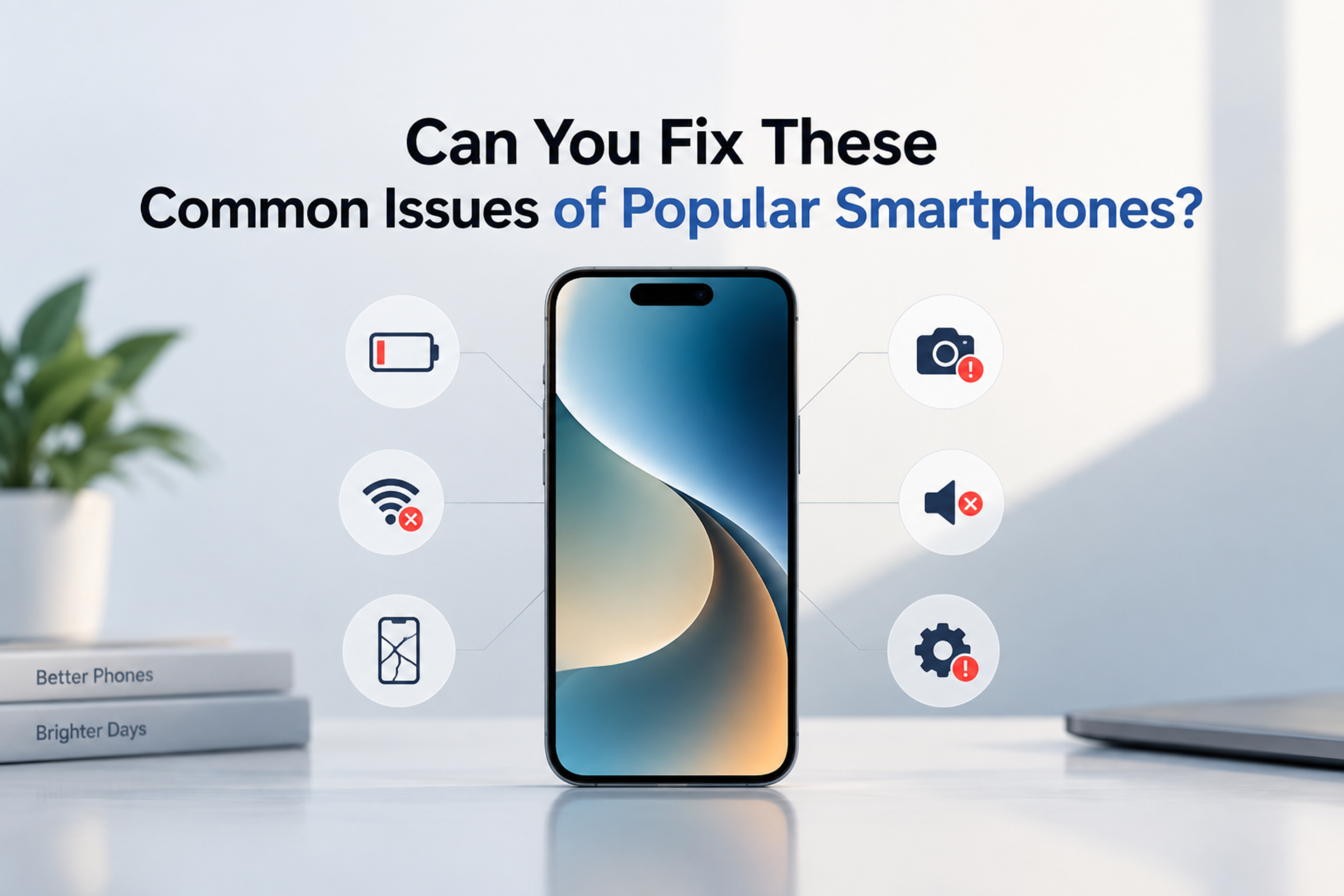 Can You Fix These Common Issues of Popular Smartphones?