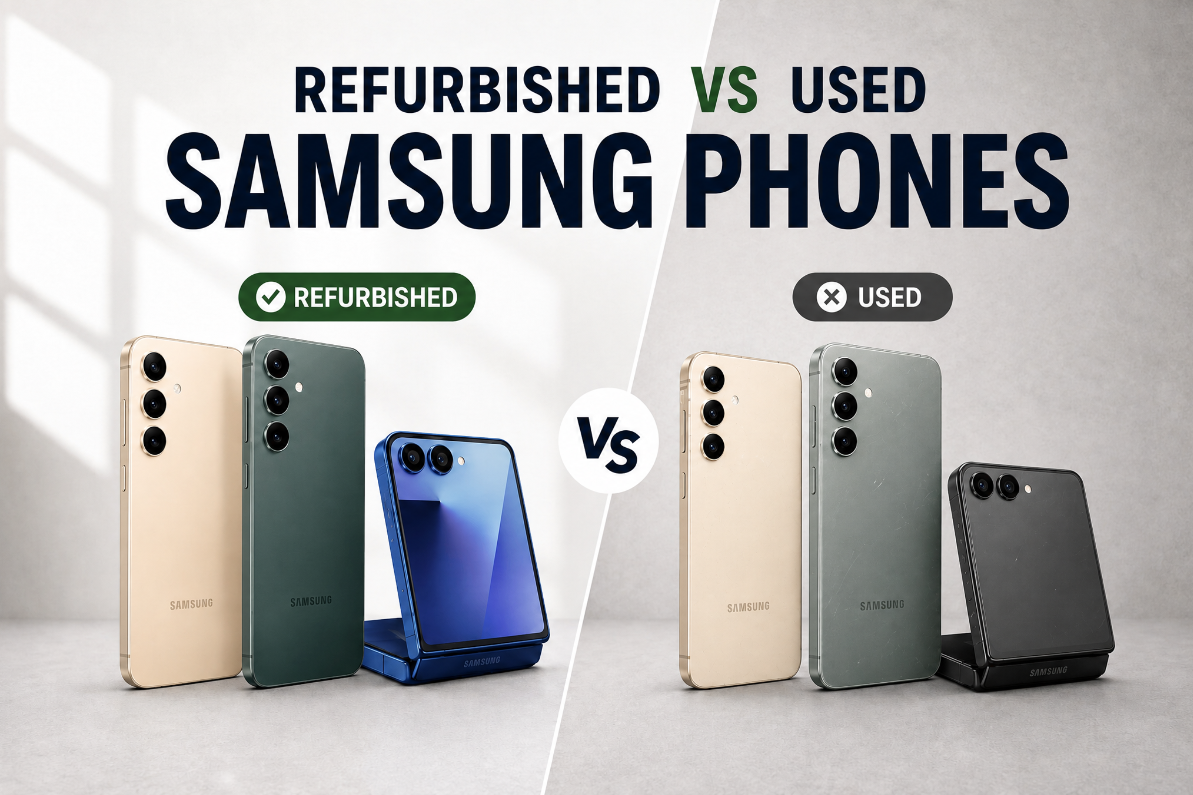 Refurbished vs Used Samsung Phones: UK Buying Guide