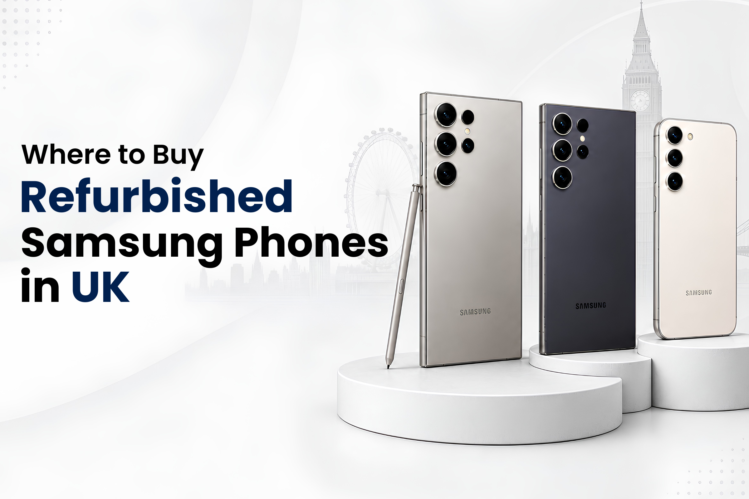 Where to Buy Refurbished Samsung Phones in the UK