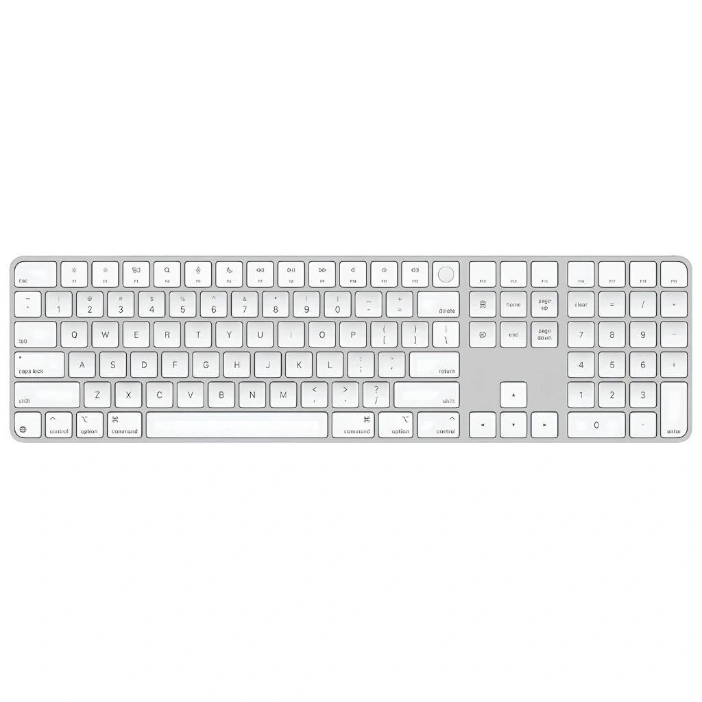 Brand New and Refurbished Apple Magic keyboard US touch ID numeric keypad white keys