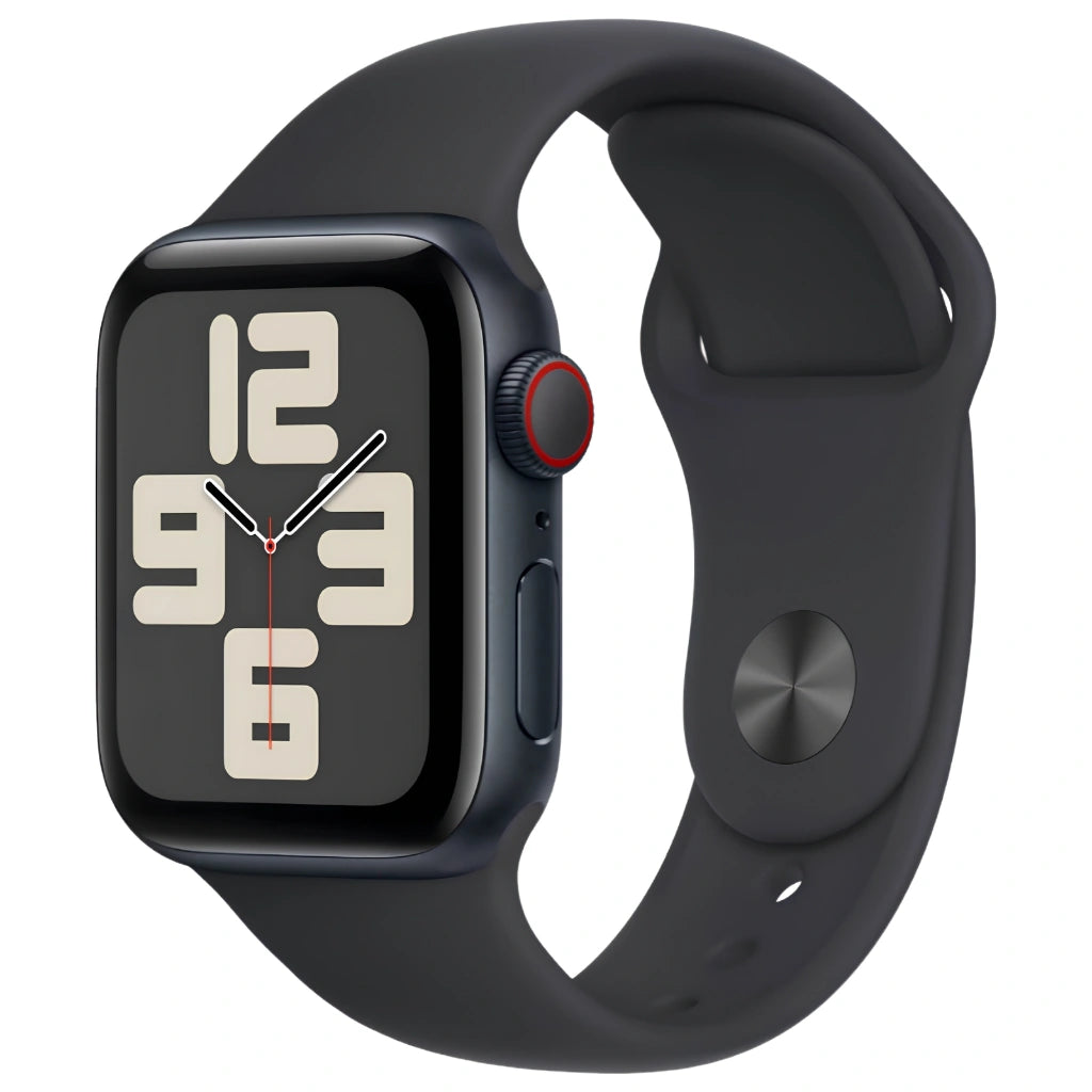 Brand New and Refurbished Apple watch se 2nd generation cellular Black aluminium case Black sport band