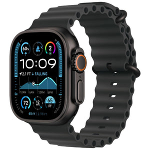 Refurbished Apple Watch Ultra 2 Black Titanium Case Black Ocean Band