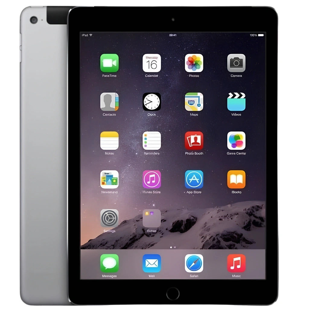 Refurbished Apple iPad 2nd Generation Cellular Space Grey