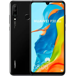 Refurbished Huawei P30 Lite Midnight Black