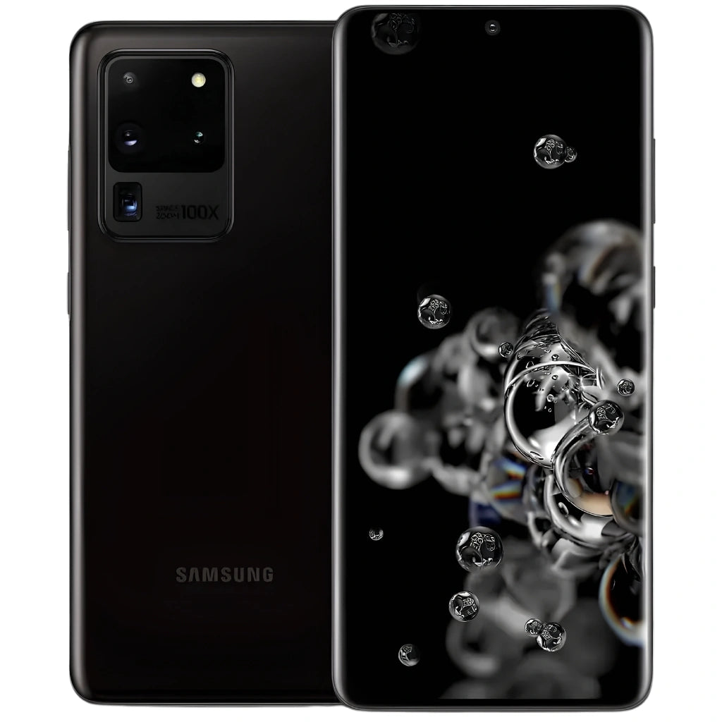Refurbished Samsung Galaxy S20 Ultra Cosmic Black