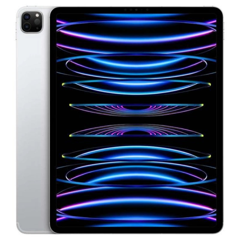 The Silver iPad Pro 11-inch 6th generation with M4 chip and cellular showcases a bright front screen and smooth back camera design