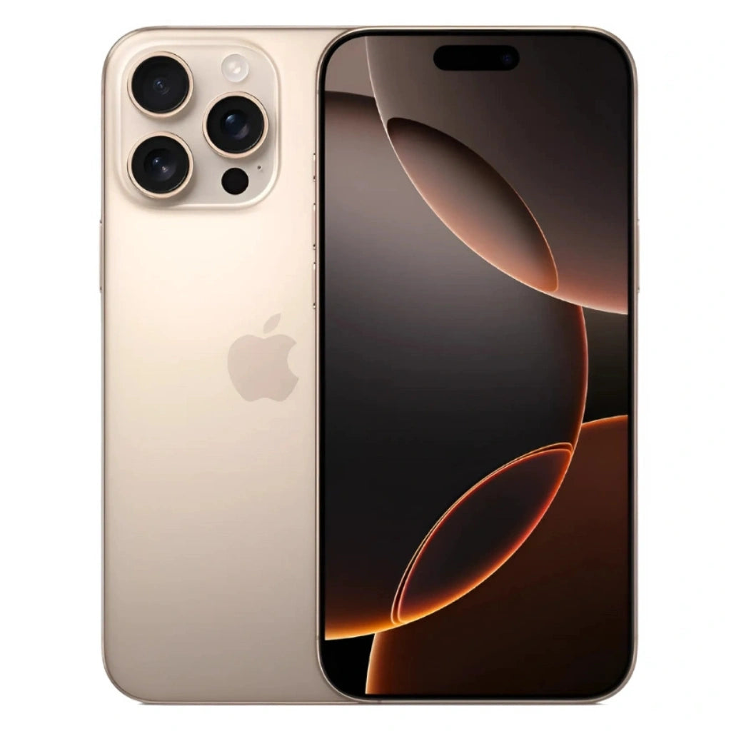 Refurbished Apple iPhone 16 Pro Desert Titanium Smartphone