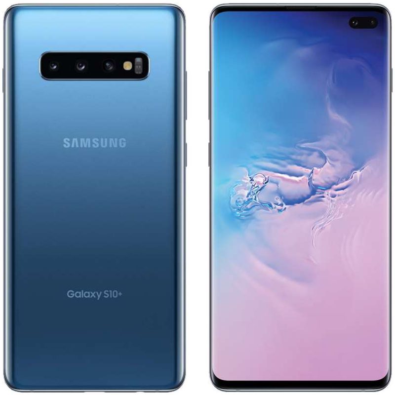 Samsung Galaxy S10+ Plus – SIM Free Unlocked – Opened Never Used - 128GB, Prism Blue