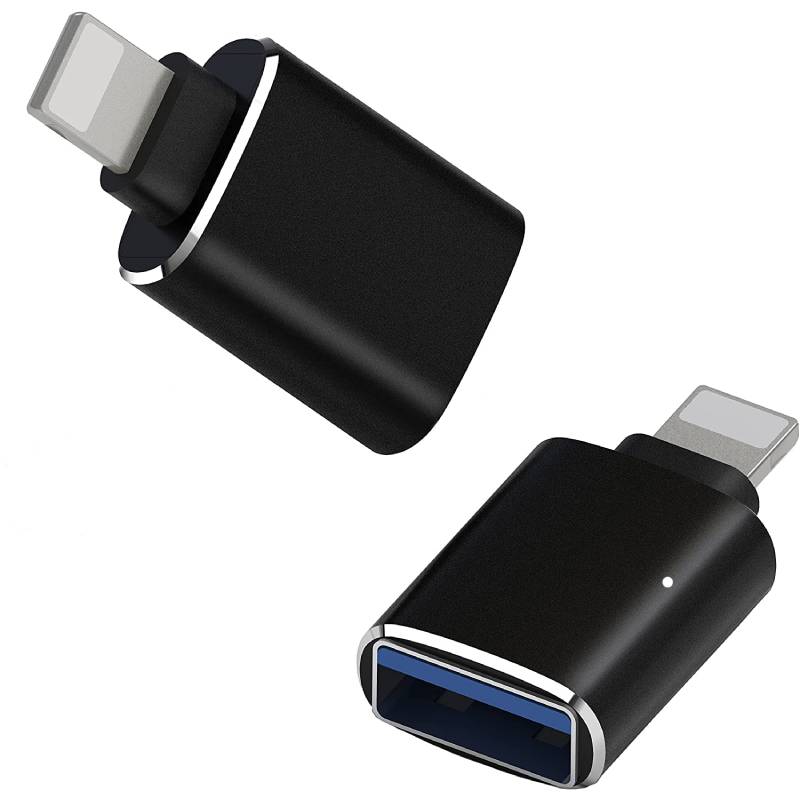 Portable Lightning to USB3.0 Adapter USB OTG Data Sync Converter