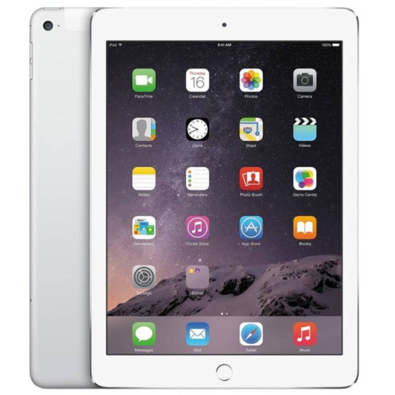 Apple iPad Air 2 &#8211; Cellular &#8211; SIM Free / Unlocked &#8211; Refurbished - Very Good, 16GB, Silver